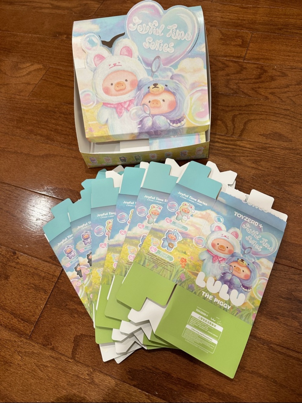 Joyful Time Series Lully The Piggy Collectible Boxes - empty